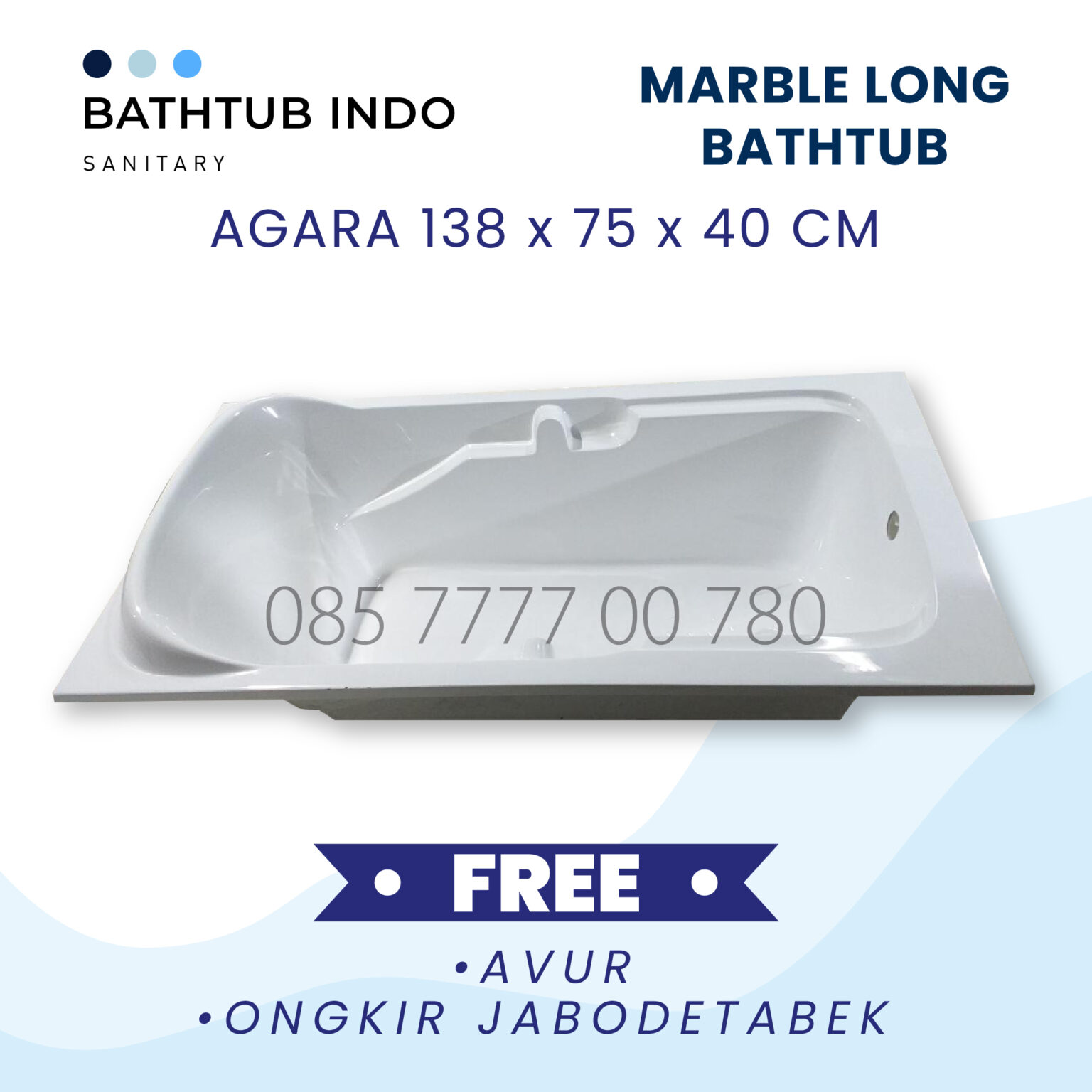 BATHTUB AGARA MARBLE bathtubindo