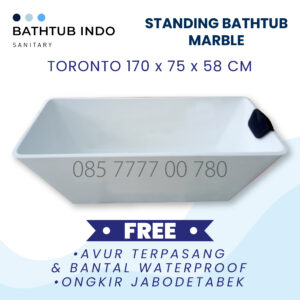 BATHTUB FREESTANDING TORONTO MARBLE