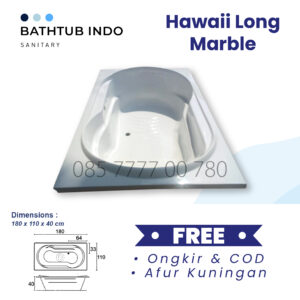 BATHTUB KAMAR MANDI HAWAII