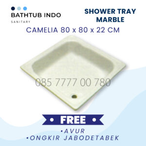 SHOWER TRAY MARBLE CAMELIA