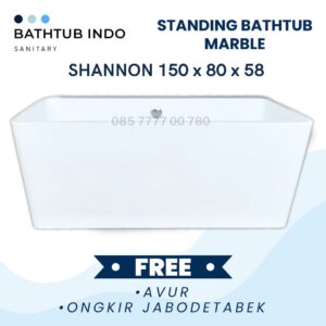 BATHTUB FREESTANDING SHANNON MARBLE PROMO Free Afur Kuningan Bantal Waterproof